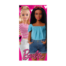 Barbie 100% pamut strandtörölköző - 70x140 cm lakástextília