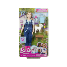  Barbie 65.Évfordulós karrier játékszett-állatorvos baba