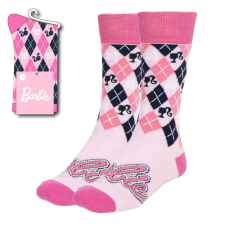 Barbie Argyle női hosszú szárú zokni 36/43 gyerek zokni
