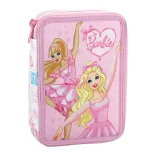 Barbie Ballerina tolltartó töltött 2 emeletes tolltartó