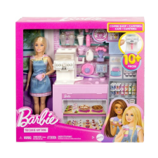 Barbie Barista Kávéház Játék Készlet barbie baba