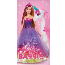 Barbie Born to Dream fürdőlepedő, strand törölköző 70x140cm lakástextília