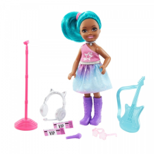 Barbie Chelsea karrierének énekesnő babája barbie baba