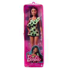 BARBIE DIVATBABA ZÖLD OVERALLBAN baba