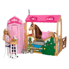 Barbie és Szeder pajta szett baba