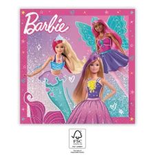 Barbie Fantasy szalvéta 20 db-os 33x33 cm FSC party kellék
