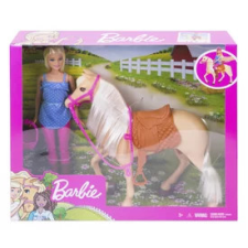  Barbie lovas szett babával baba