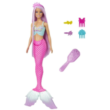 Barbie mesebeli baba hosszú hajjal - sellő barbie baba