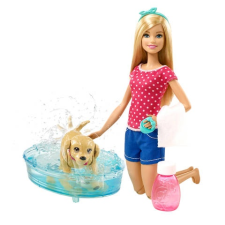 Barbie Pancsoló Kutyus szett barbie baba