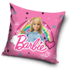 Barbie Rainbow párnahuzat 40x40 cm Velúr