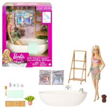 Barbie relaxációs fürdőszett barbie baba
