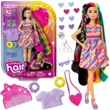Barbie színes hajvarázs szív kiegészítőkkel baba
