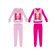  Barbie téli vastag pamut pizsama kislányoknak - flanel - világosrózsaszín - 104