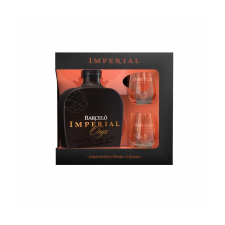  Barcelo Imperial Onyx rum díszdobozban 2 pohárral (0,7L / 38%) rum