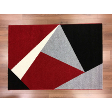  Barcelona 198 piros-fekete geometriai mintás szőnyeg 200x280 cm lakástextília