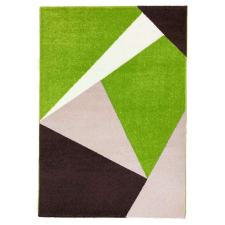 Barcelona E198_FMA52 zöld-bézs geometriai mintás szőnyeg 200x290 cm lakástextília