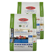 Bardog Kacsa-édesburgonya-vörösáfonya – 2x4Kg DUOPACK kutyaeledel