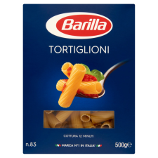 Barilla durum száraztészta 500 g tortiglioni tészta
