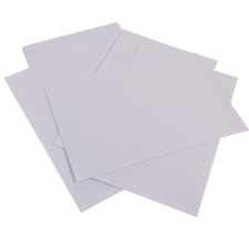  Barkácsfilc, filc lapok fehér 2mm 10db-os dekorációs kellék