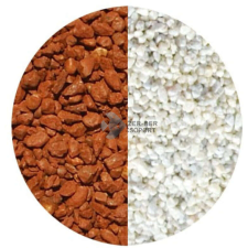  Barna-fehér mix akvárium aljzatkavics (3-5 mm) 750 g akvárium dekoráció