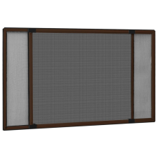  Barna lehúzható ablakszúnyogháló 70 x 150 cm szúnyogháló