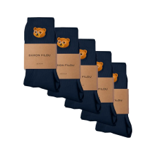 Baron Filou FW25 5-Pack Essential Socks - Navy női zokni