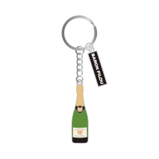 Baron Filou SS25 Keychains Champagne bottle kulcstartó