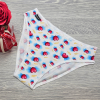 Barones bikini fazonú pamut női bugyi szívecske mintás XL
