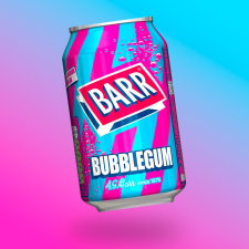 Barr Bubblegum üdítőital 330ml üdítő, ásványviz, gyümölcslé
