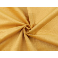  Bársony anyag strukturált - Mustár dekorációs kellék