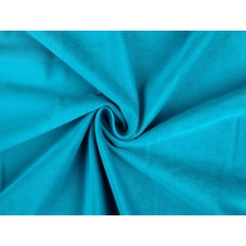  Bársony anyag strukturált - Türkíz dekorációs kellék