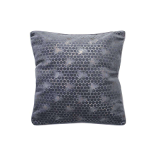  Bársony párnahuzat Ezüst/Szürke 45x45 cm lakástextília
