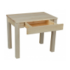  Bartek fiókos asztal natúr 90x60
