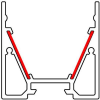 Barthelme Fényvisszaverő szalag Polimer (H x Sz x Ma) 1000 x 15.5 x 0.5 mm Barthelme 62399816 (62399816)