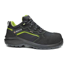 Base Be-Powerful munkavédelmi cipő S3 WR SRC (fekete/zöld, 39) munkavédelmi cipő
