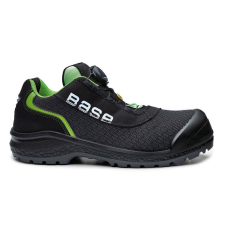 Base Be-Ready munkavédelmi cipő S1P ESD SRC (fekete/zöld, 38)