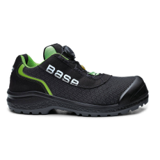 Base Be-Ready munkavédelmi cipő S1P ESD SRC (fekete/zöld, 39)