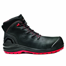 Base Be-Strong Top munkavédelmi bakancs S3 HRO CI HI SRC (fekete/piros, 44)
