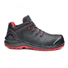 Base Be-Uniform S3 HRO CI HI SRC munkavédelmi félcipő (fekete/piros, 40) munkavédelmi cipő