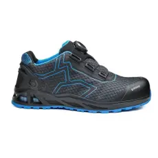 Base K-Trek munkavédelmi cipő S1P hro src fekete-kék