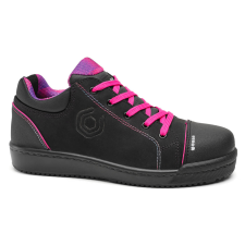 Base Margot S3 SRC női munkavédelmi félcipő (fekete/pink, 42) munkavédelmi cipő