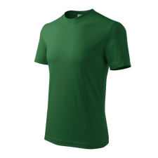 Base póló unisex üvegzöld M férfi póló