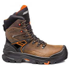 Base T-Rex Top/T-Wall Top S3 munkavédelmi bakancs (barna/narancs, 41) munkavédelmi cipő