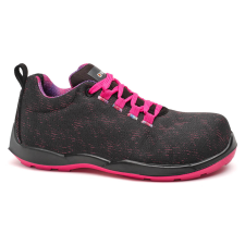 Base Violet S3 SRC női munkavédelmi félcipő (fekete/pink, 40) munkavédelmi cipő
