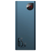 Baseus Adaman Metal Power Bank 20000mAh PD QC 3.0 65W 2xUSB + USB-C + micro USB (kék)
