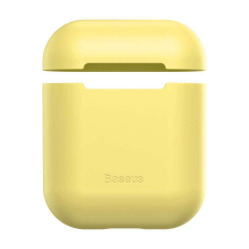 Baseus Airpods szilikon tok – sárga tok és táska