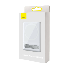Baseus állvány, összecsukható, mágneses, iPhone MagSafe készülékhez, fehér (LUXZ010002) mobiltelefon kellék