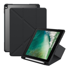 Baseus Apple iPad Pro 10.5 (2017) / iPad Air (2019), mappa tok, Apple Pencil tartóval, Origami Smart Case, Baseus Minimalist, fekete tablet tok