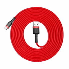 Baseus Baseus Baseus Cafule USB-C Cable 2A 3m Red kábel és adapter