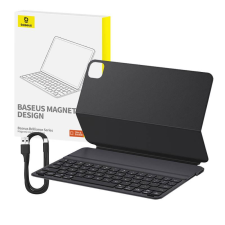 Baseus Brilliance pad Pro12.9" mágneses billentyűzettok fekete (P40112602111-04) (P40112602111-04) tablet tok